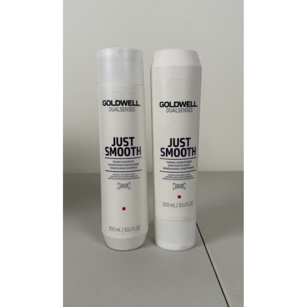 Goldwell Dualsenses Just Smooth Taming Shampoo & Conditioner Duo 10.1 oz Duo